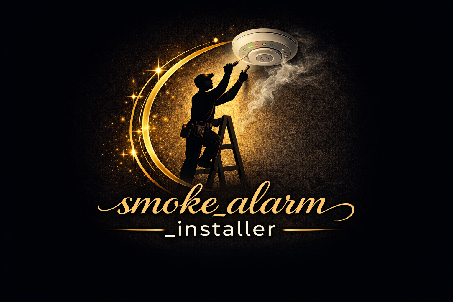 Smoke Alarm Installer Woking Logo